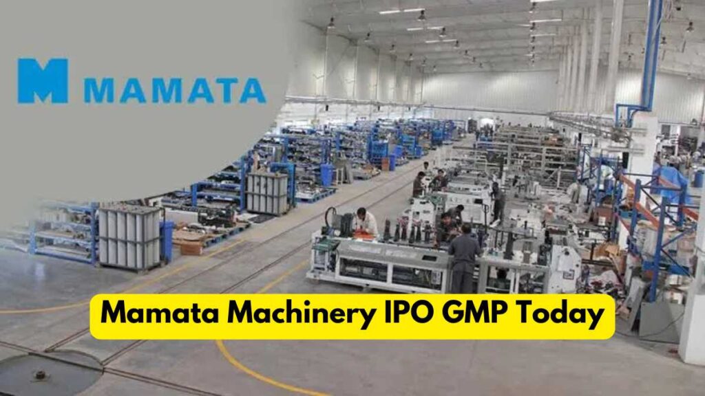 Mamata Machinery IPO GMP Today